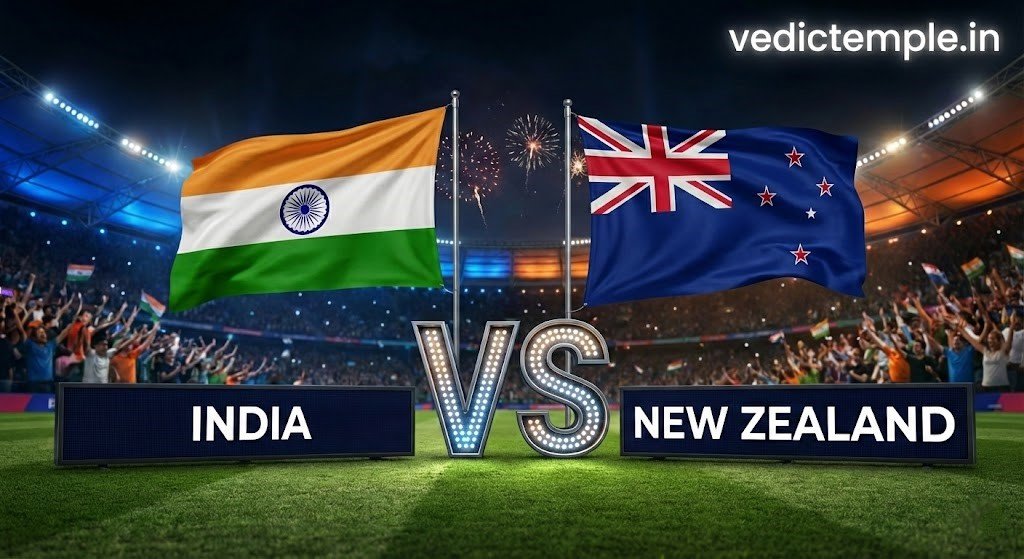 Ind vs NZ 5th T20I: Which Team Has the "Divine Blessing" Today? A Vedic Temple Analysis.