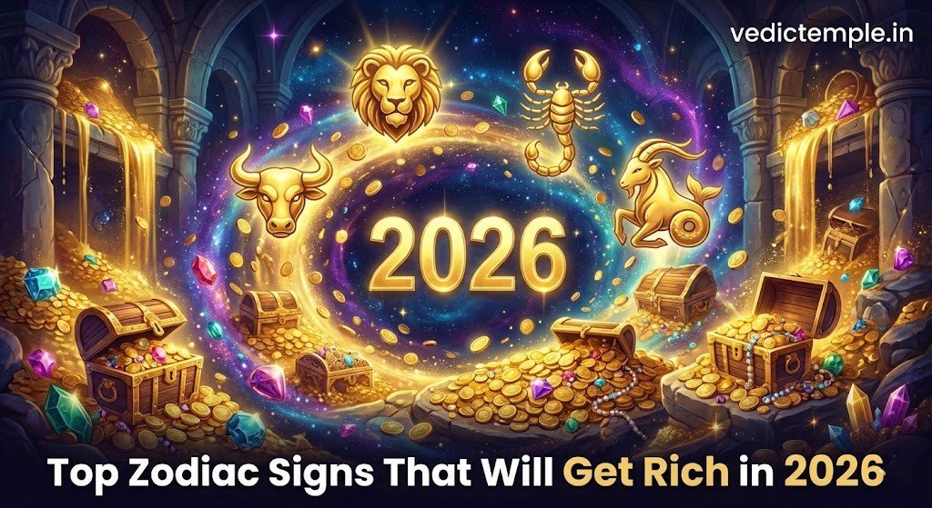 The Millionaire Forecast: Top 5 Zodiac Signs Destined for Wealth in 2026.