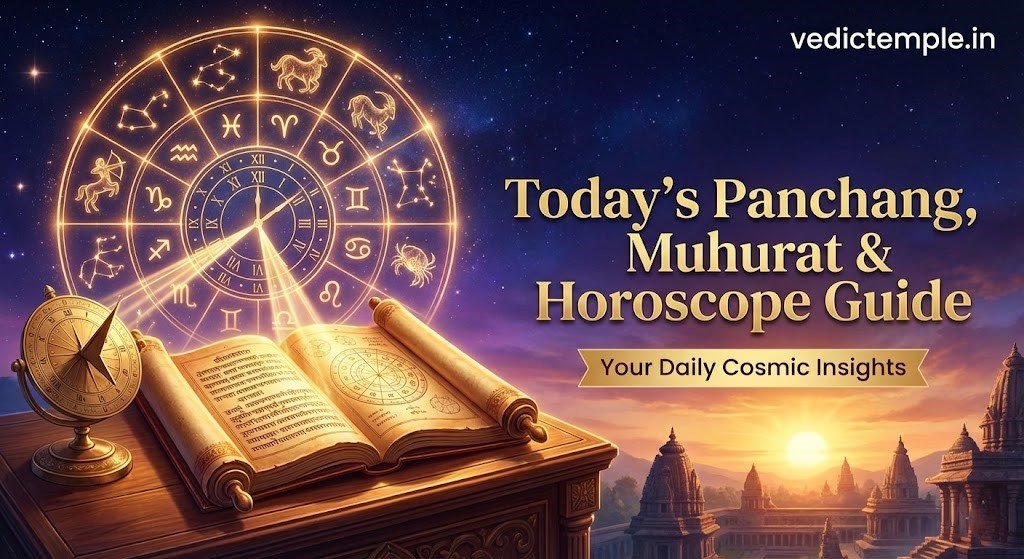 The Vedic Daily Planner: Auspicious Timings, Rahu Kaal, and Predictions for Today.