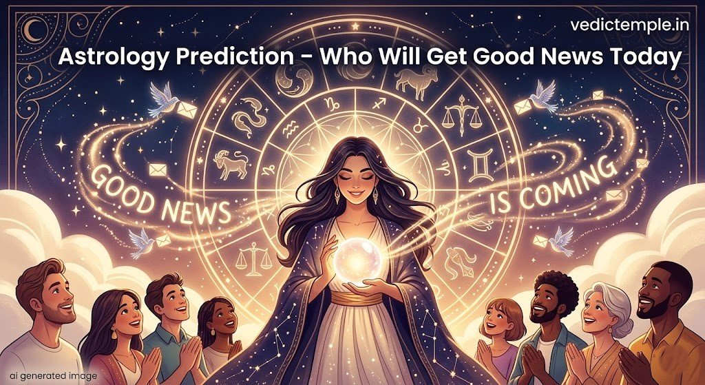 Astrology Live: Decoding the Signs Receiving Unexpected Good News Today.