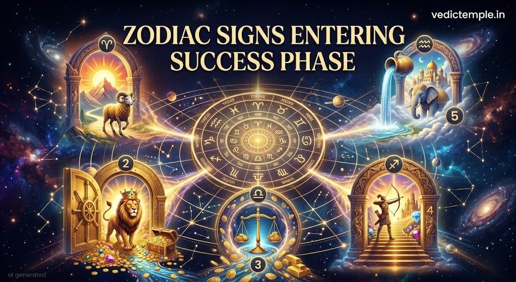 Astrology Live: Decoding the Zodiac Signs Entering Success Phase Today.