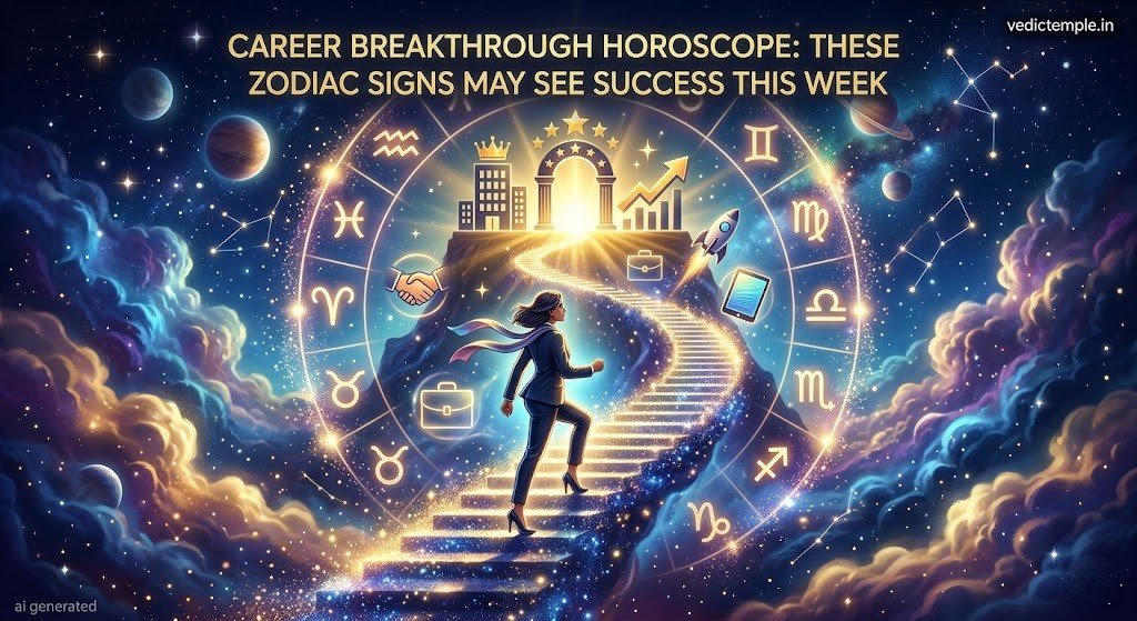 Astrology Live: Career Breakthrough Horoscope for This Week.