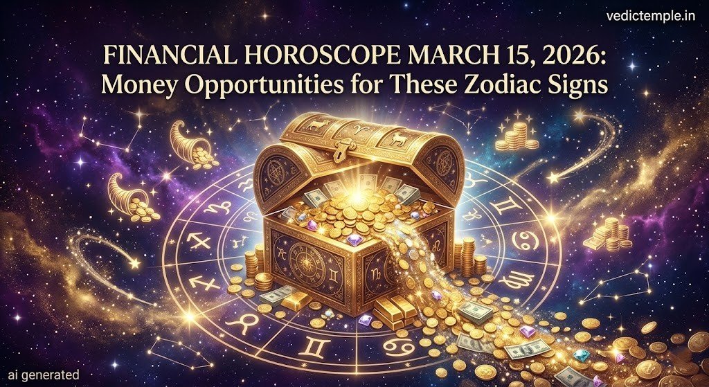 March 15 Financial Horoscope: Money Opportunities for These Signs.