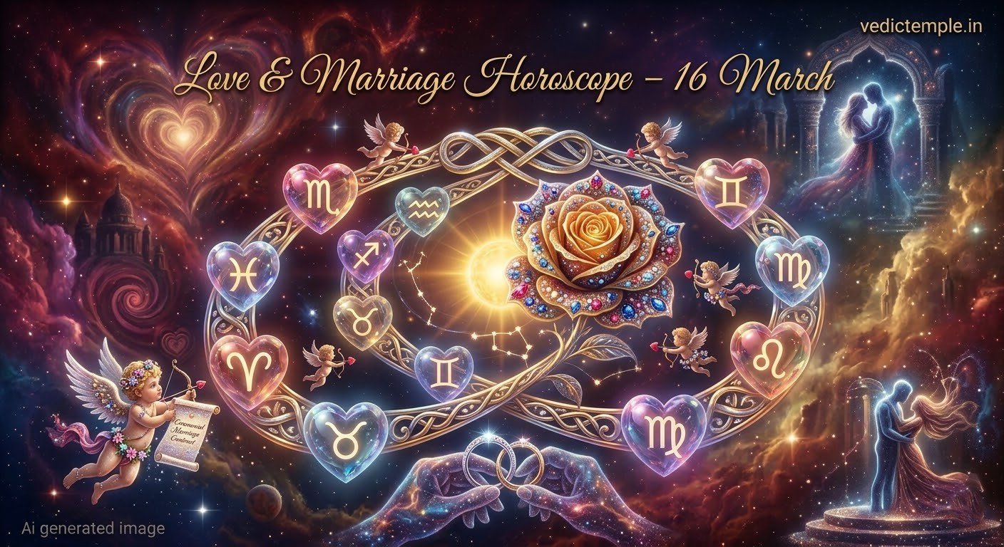 Love & Marriage Horoscope – 16 March: Relational Predictions