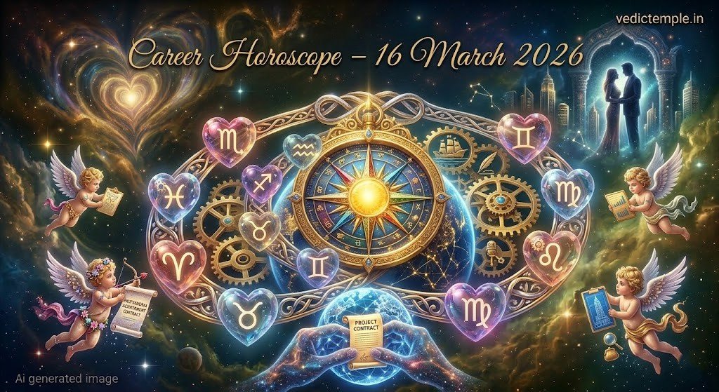 Career Horoscope – 16 March 2026: The Corporate Cosmic Blueprint.