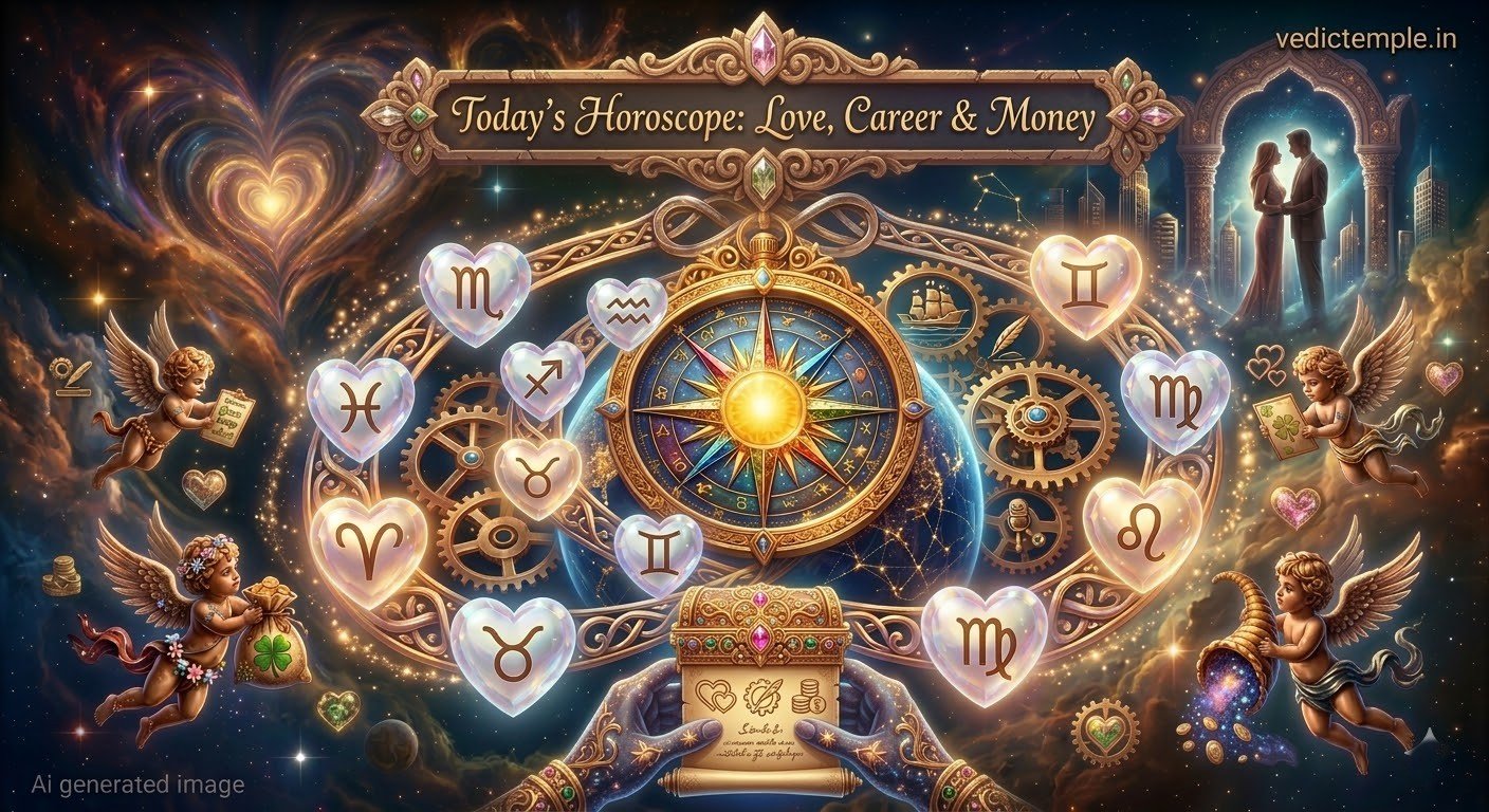 Today’s Horoscope: Love, Career & Money Predictions.