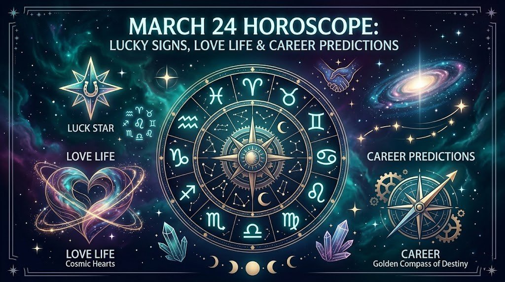 Astrology Predictions For March 24, 2026: Find Out Today’s Lucky Signs, Career & Love Life.