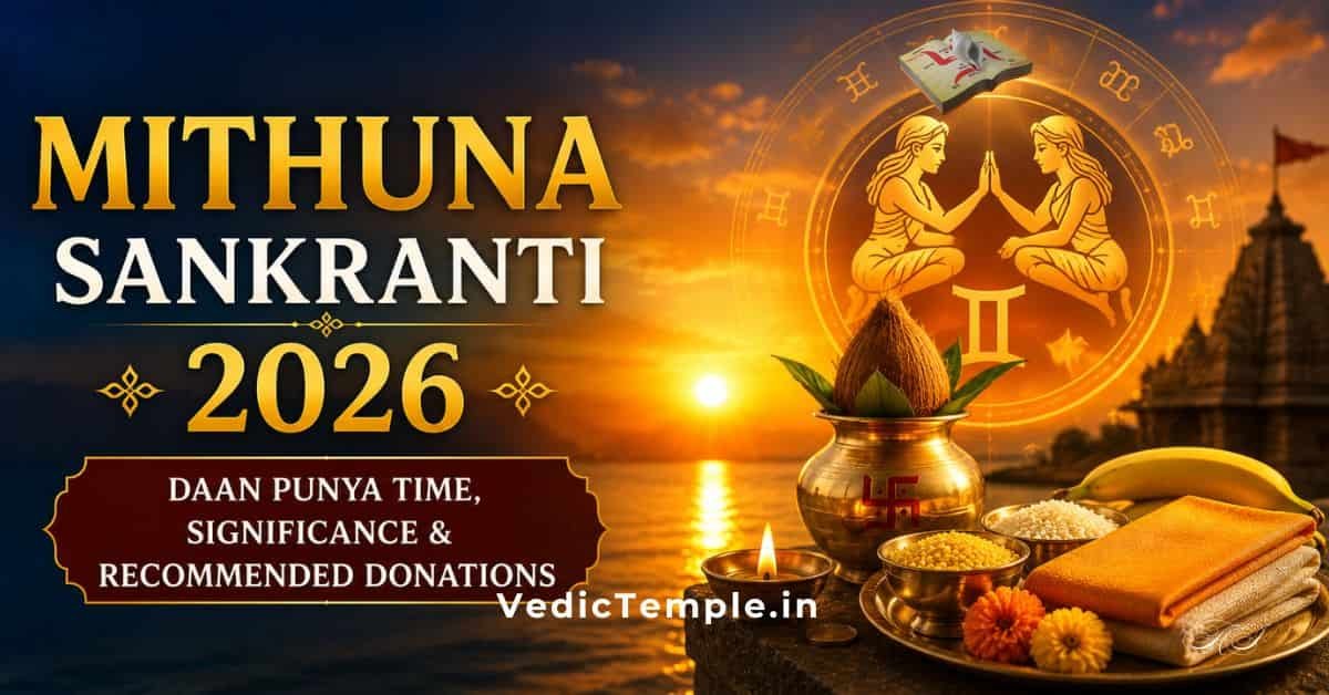 Mithuna Sankranti 2026: Daan Punya Time, Significance & Recommended Donations