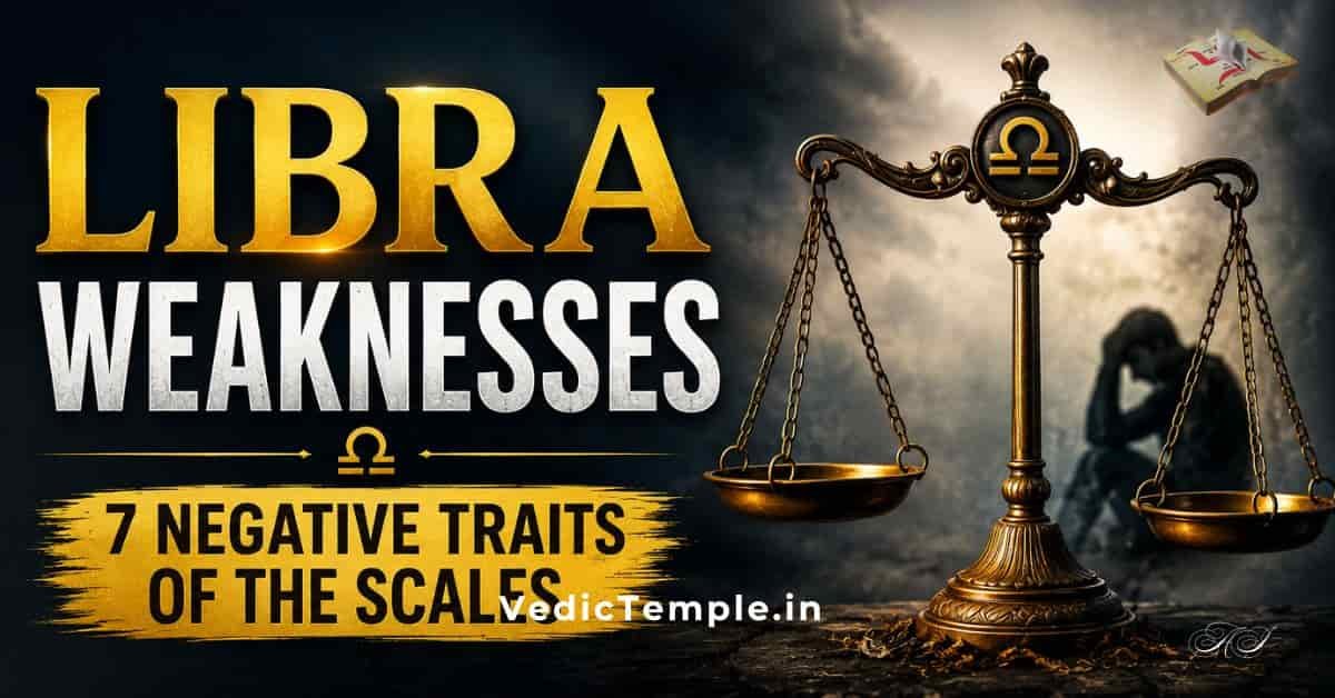 Libra Weaknesses: 7 Negative Traits of the Scales You Should Know