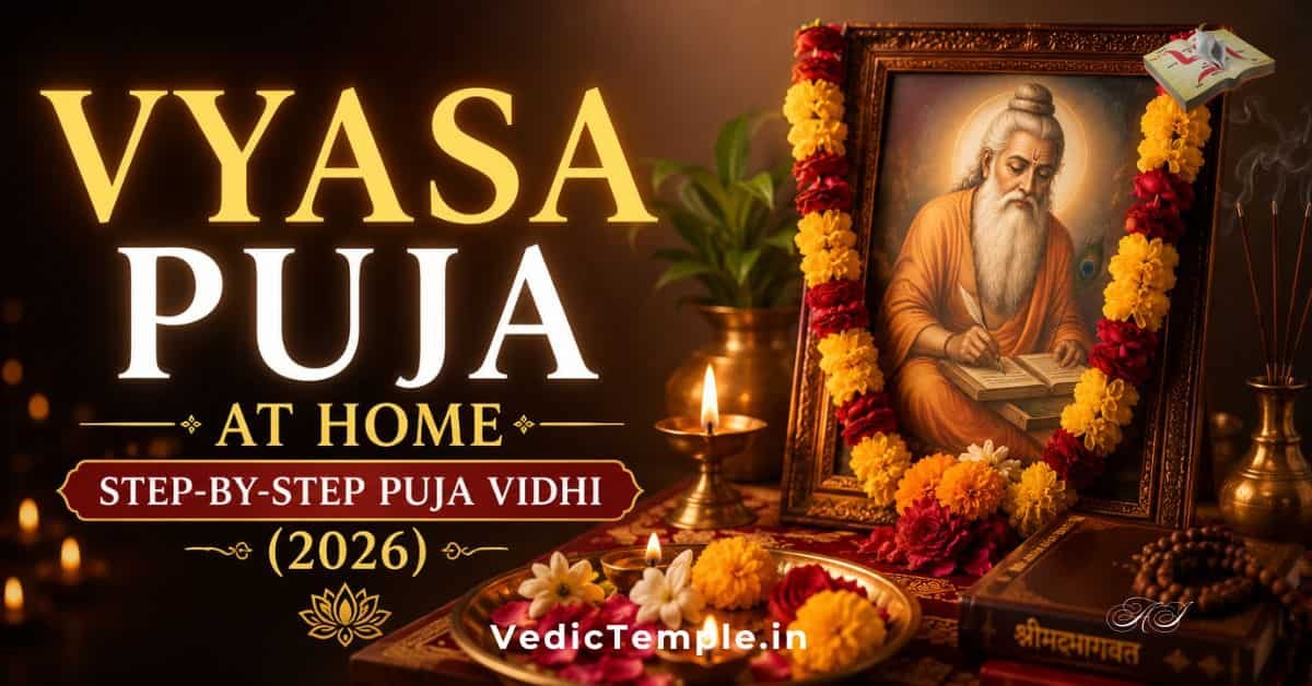 Vyasa Puja at Home: Step-by-Step Puja Vidhi