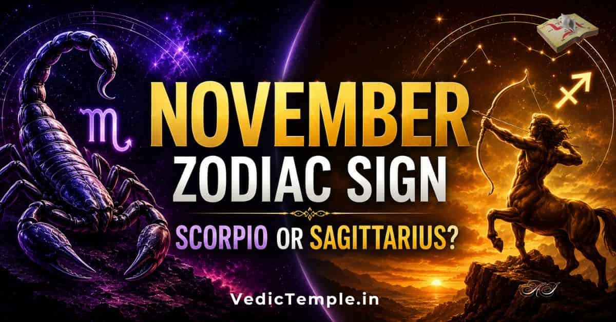 November Zodiac Sign: Scorpio or Sagittarius? Dates, Traits & Cusp Guide