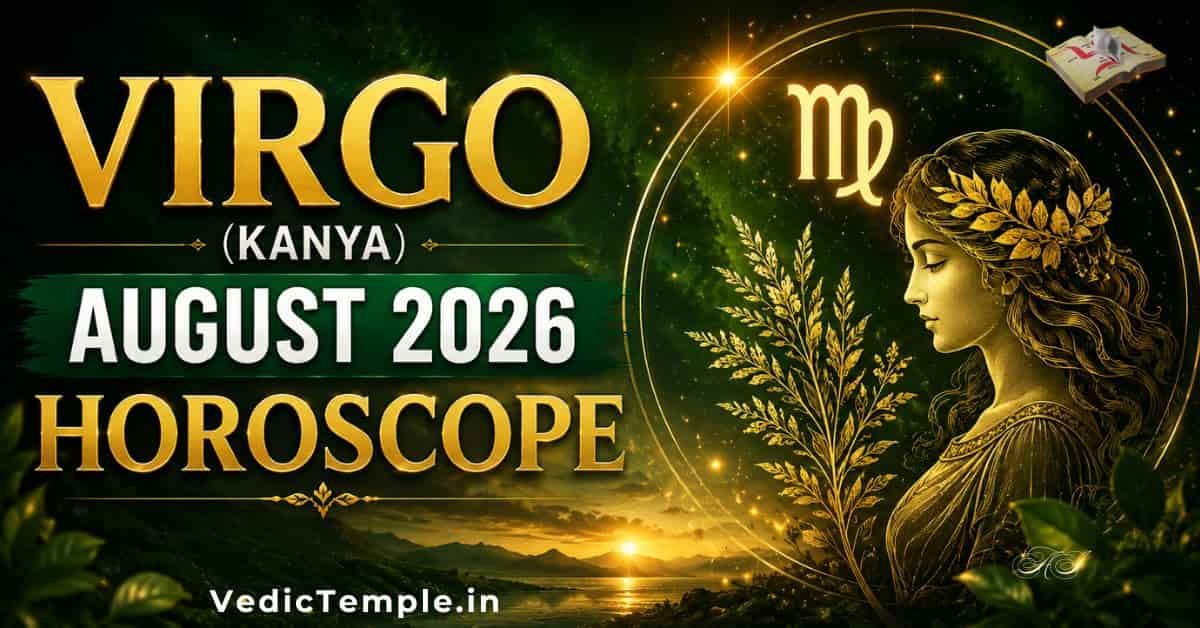 Virgo (Kanya) August Horoscope: Career, Love & Health Predictions