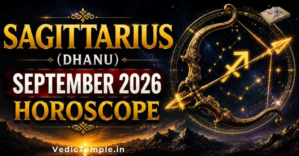 Sagittarius (Dhanu) September Horoscope: Money, Career & Health Predictions