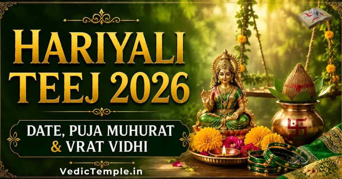 Hariyali Teej 2026: Date, Puja Muhurat & Vrat Vidhi