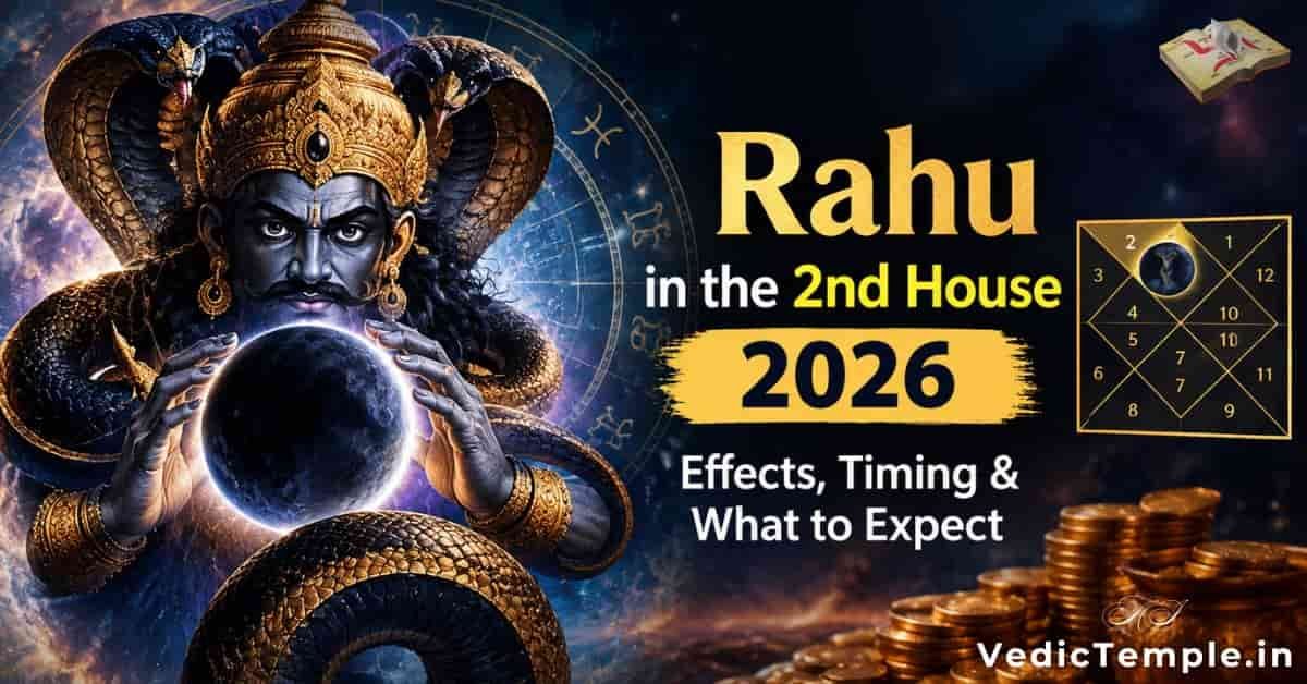 Rahu in the 2nd House 2026: Effects, Timing & What to Expect