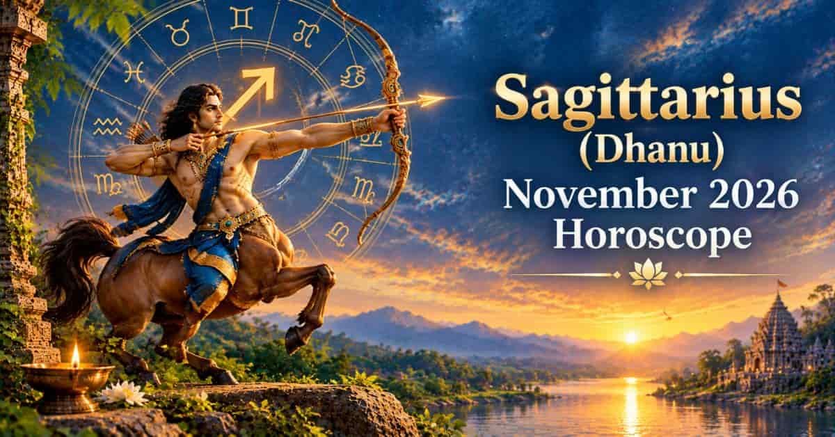 Sagittarius (Dhanu) November Horoscope: Love, Career & Money