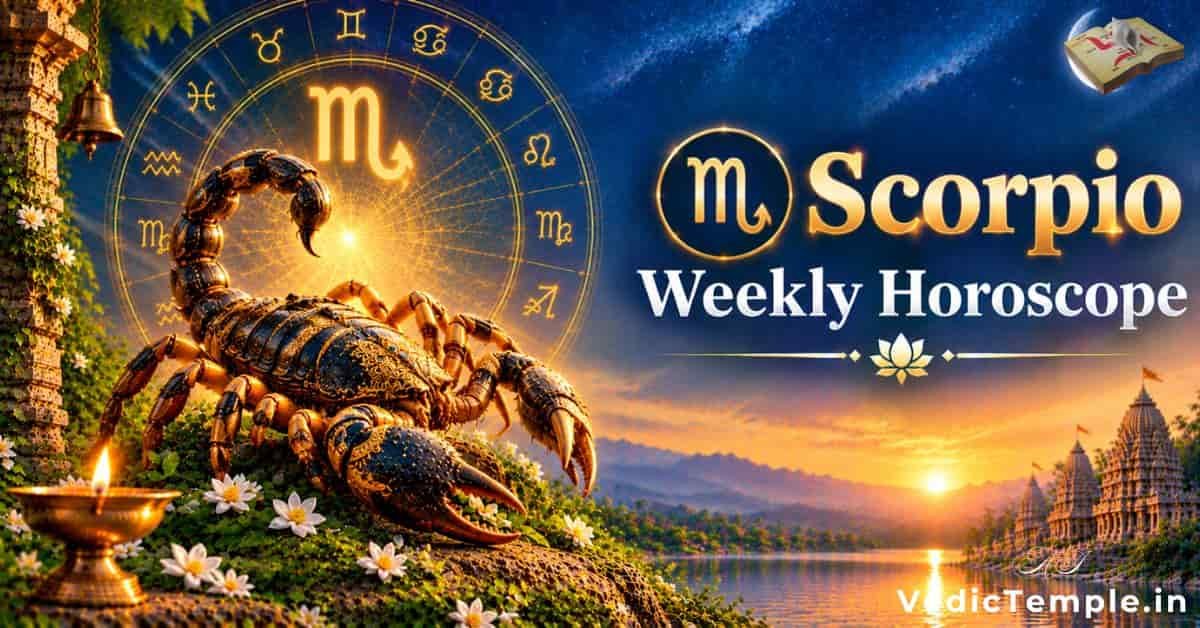Scorpio Weekly Horoscope, October 26–November 1, 2026