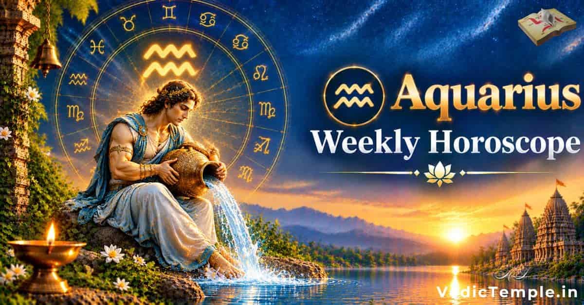 Aquarius Weekly Horoscope, October 26–November 1, 2026