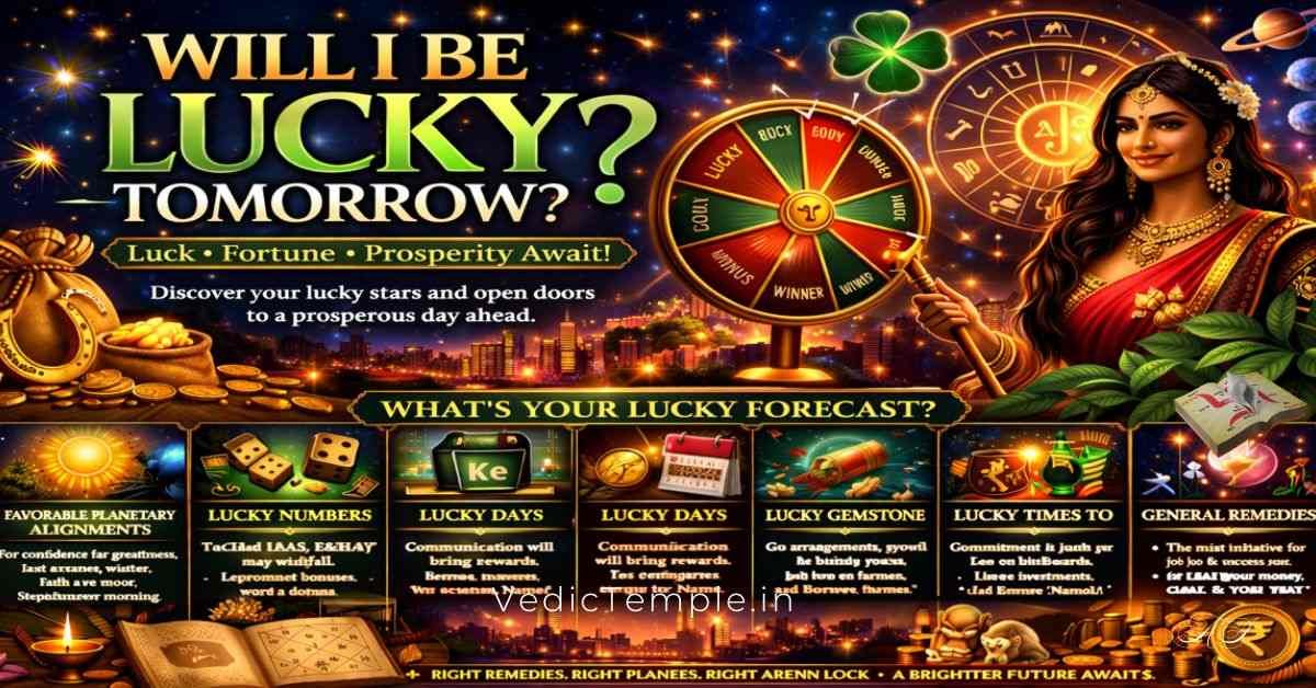 🔮 Will I Be Lucky Tomorrow? Astrology Predictions & Signs of Good Fortune
