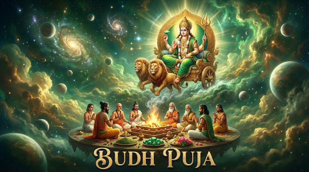 Divine Budh (Mercury) Puja & Homa.